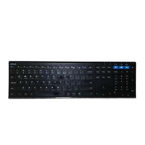 Arteck HB192 Universal Bluetooth Keyboard Multi-Device Stainless Steel Full Size